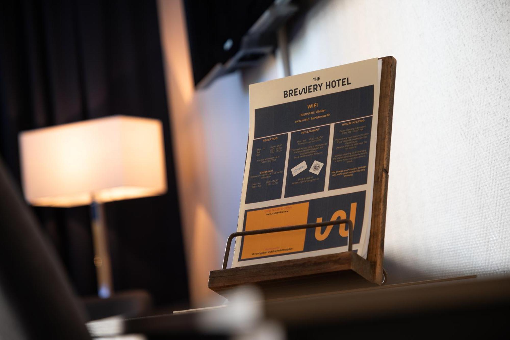 The Brewery Hotel カールスクルーナ エクステリア 写真